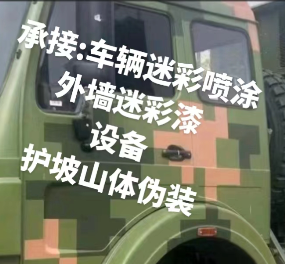 连云港外墙和地面的迷彩漆施工